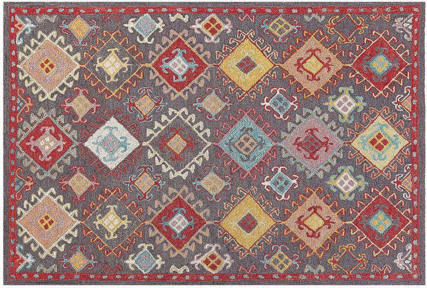 Beliani FINIKE Vloerkleed multicolor 160x230