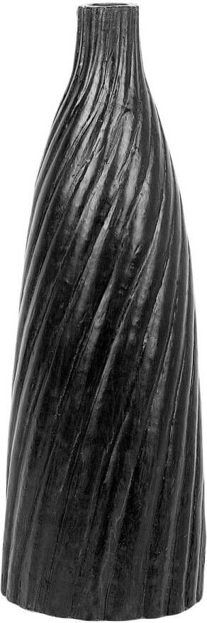 Beliani FLORENTIA Decovaas-Zwart-Terracotta