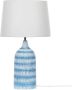Beliani GEORGINA Tafellamp Blauw Keramiek - Thumbnail 1
