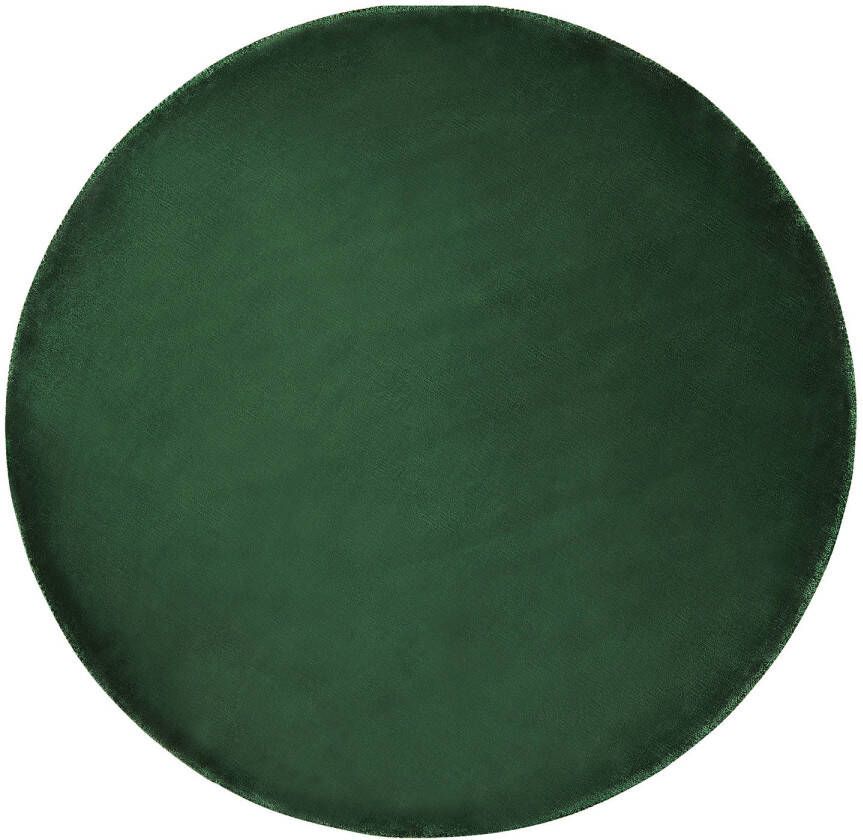Beliani GESI II Vloerkleed groen 140x140