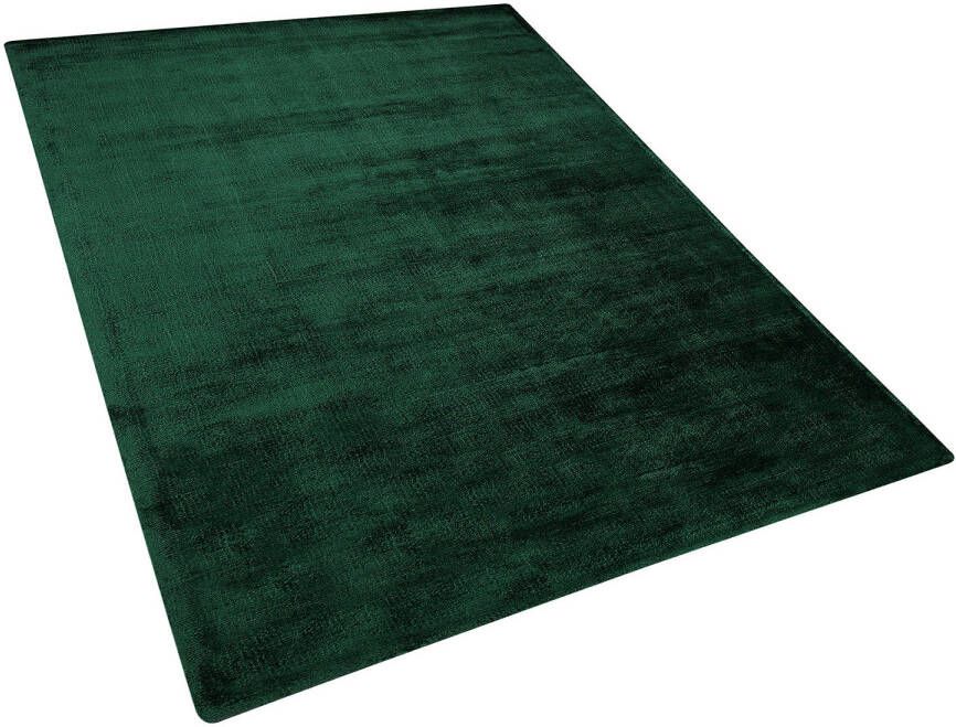 Beliani Gesi Ii Vloerkleed-groen-viscose