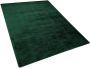 Beliani -GESI II-Laagpolig vloerkleed-Groen-160 x 230 cm-Viscose - Thumbnail 2