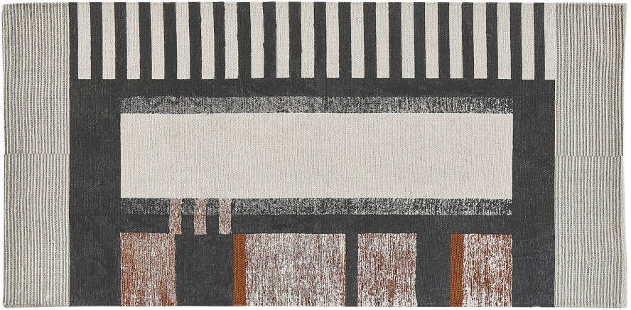 Beliani KAKINADA Vloerkleed multicolor 80x150