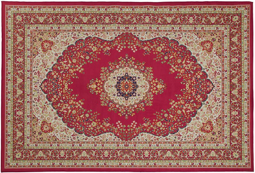 Beliani Karaman Vloerkleed-multicolor-polyester