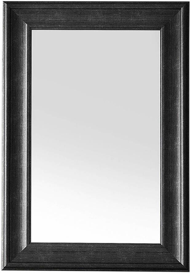 Beliani Lunel Spiegel Zwart 61 x 91 cm