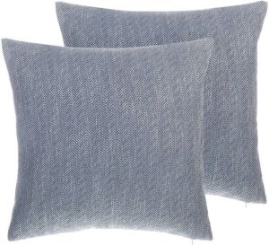 Beliani Lupine Sierkussen-grijs-polyester Katoen