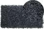 Beliani MUT Vloerkleed zwart 80x150 - Thumbnail 1