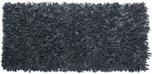 Beliani MUT Vloerkleed zwart 80x150