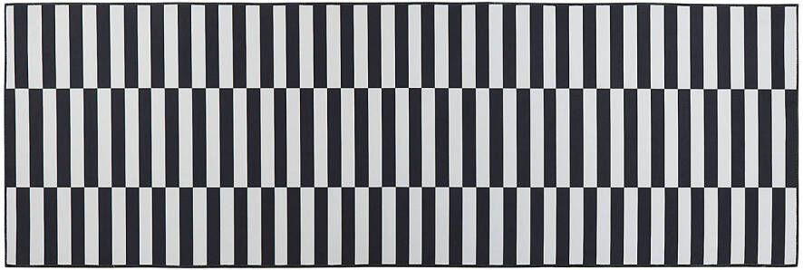 Beliani PACODE Laagpolig-Zwart-Polyester