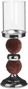Beliani PADRE Decoratiefiguur zilver
