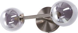 Beliani RAMIS Muurlamp-Zilver-Staal