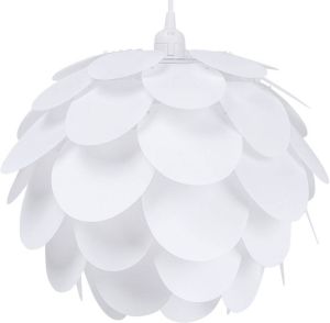 Beliani RHINE Hanglamp-Wit-Synthetisch materiaal