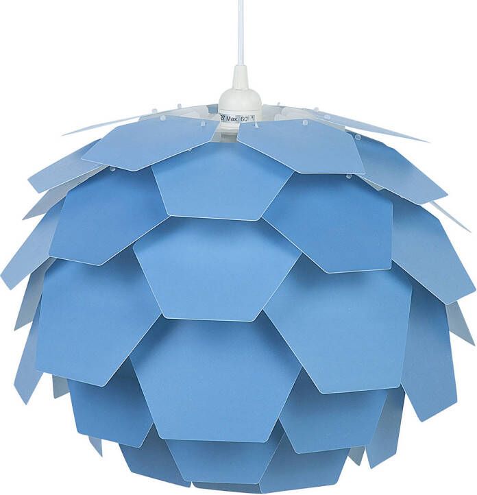 Beliani SEGRE Hanglamp-Blauw-Synthetisch materiaal