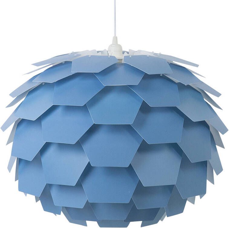 Beliani SEGRE Hanglamp-Blauw-Synthetisch materiaal