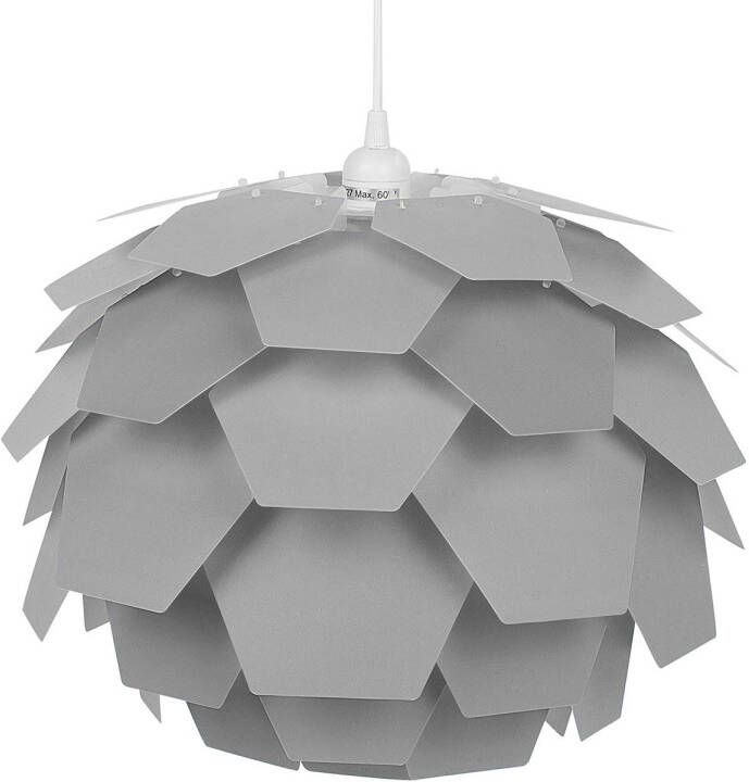 Beliani SEGRE S Hanglamp Synthetisch materiaal 40 x 40 cm