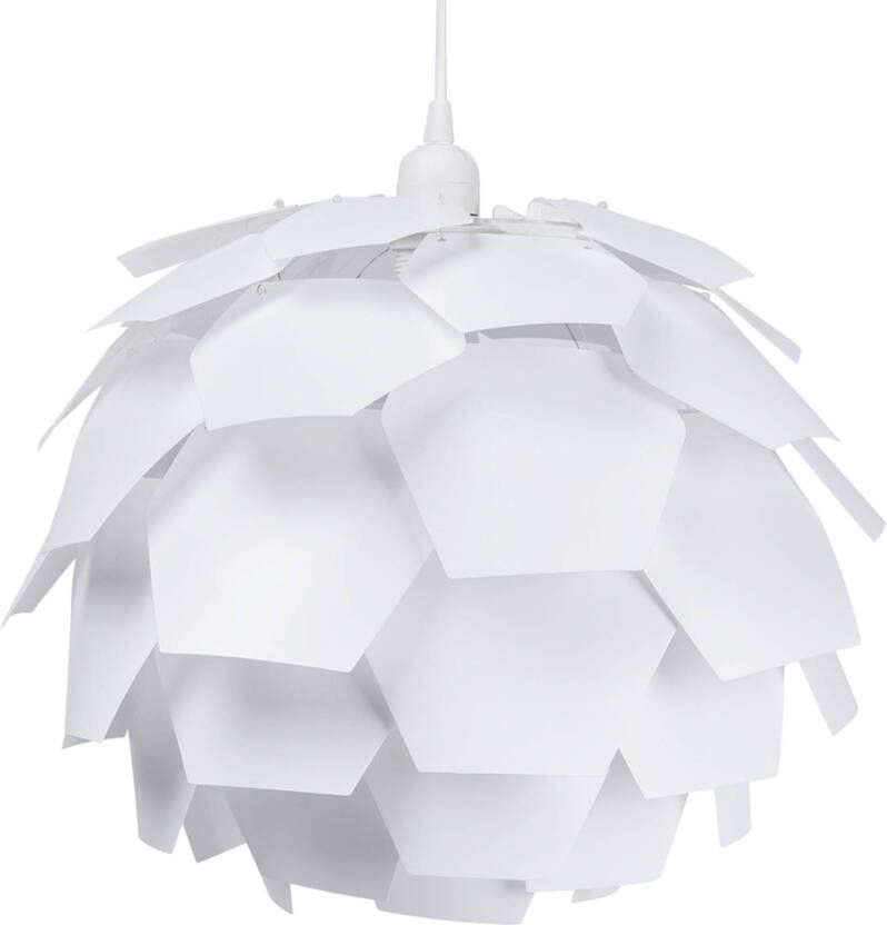 Beliani SEGRE Hanglamp Synthetisch materiaal 40 x 40 cm