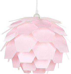 Beliani Segre S Hanglamp-roze-synthetisch Materiaal