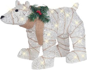 Beliani SIVULA LED-decoratie-Wit-IJzer