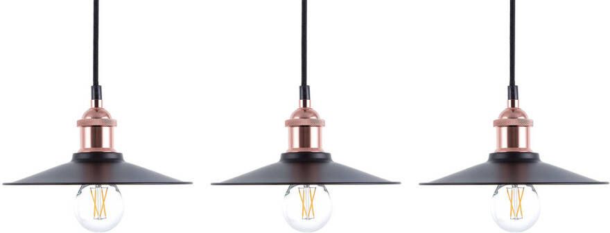 Beliani SWIFT Hanglamp-Zwart-Metaal