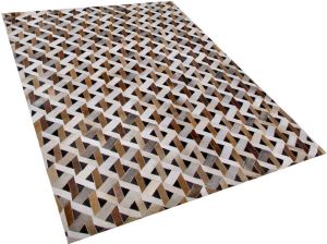 Beliani TUGLU Vloerkleed bruin 160x230