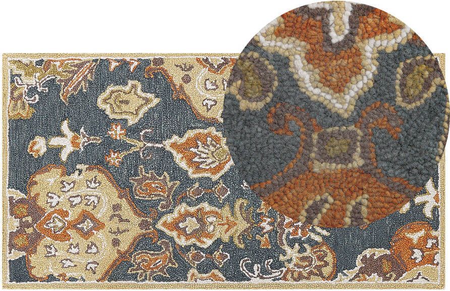 Beliani UMURLU Vloerkleed multicolor 80x150