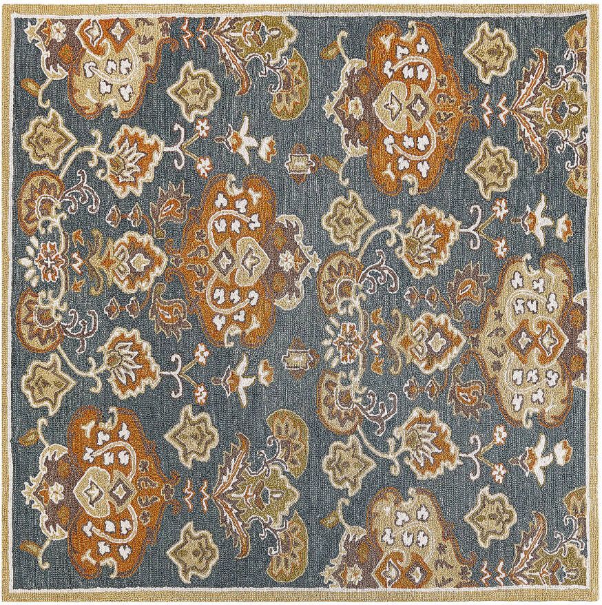 Beliani UMURLU Vloerkleed multicolor 200x200