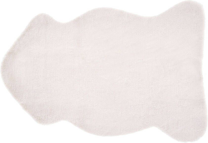 Beliani Undara Vloerkleed-wit-polyester