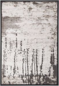 Beliani Zevio Canvas-grijs-polyester