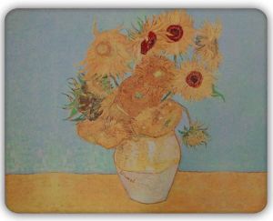 Benza Dunne Fleecedeken Plaid Kunst 150 X 120 Cm De Zonnebloemen Van Vincent Van Gogh