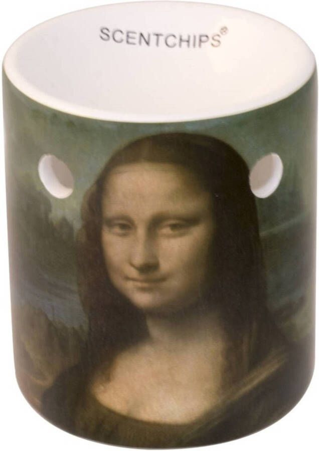 Benza Scentchips brander Oude Meesters Da Vinci Mona Lisa Keramiek