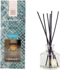 Benza Secrets of Marrakech Luxe Diffuser Set Geurverspreider Paradise 100 ml