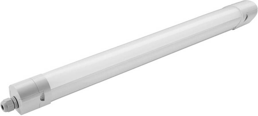 BES LED Balk Pragmi Sensy Pro 19w Waterdicht Ip65 Koppelbaar Natuurlijk Wit 4000k 60cm Vervangt 2x 18w