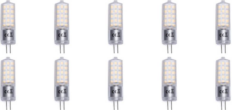 BES LED Lamp 10 Pack Aigi G4 Fitting 3.6W Helder Koud Wit 6500K Vervangt 35W