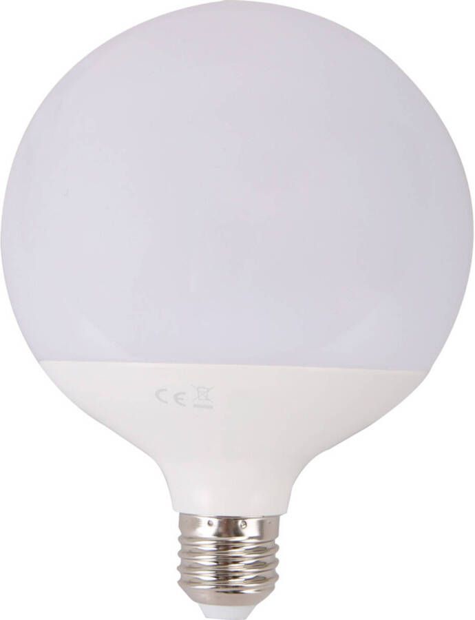 BES LED Lamp Aigi Lido Bulb G120 E27 Fitting 20W Natuurlijk Wit 4000K Wit