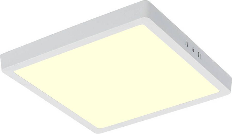 BES LED Paneel 30x30 Warm Wit 3000K 28W Opbouw Vierkant Mat Wit Flikkervrij