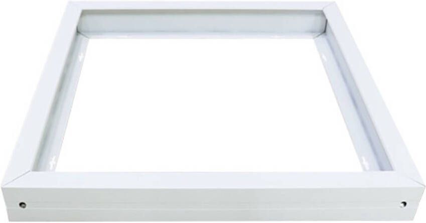 BES LED Paneel 60x60 Aigi Opbouw Frame Aluminium Wit