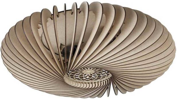 Blij design Plafondlamp Swan Ø 36 cm naturel