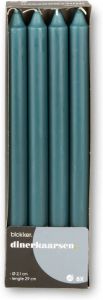 Blokker Dinerkaars 8 Stuks Zeegroen 29 Cm
