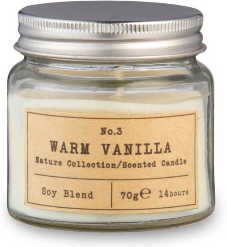 Blokker geurkaars Warm Vanilla 14 branduren