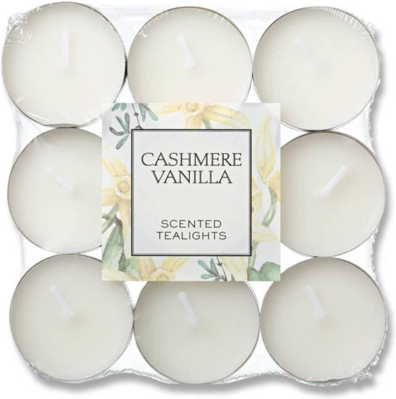 Blokker geurtheelichten Cashmere Vanilla 18 stuks