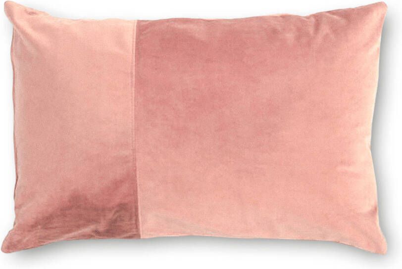 Blokker kussen Lincoln roze 40x60cm