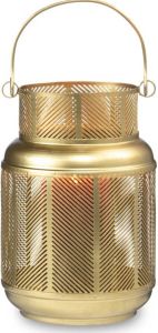 Blokker lantaarn Roxy 15x15x22 cm goud