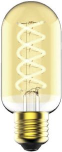 Blokker LED Buis T35 4.9W E27 spiraal goud Dimbaar