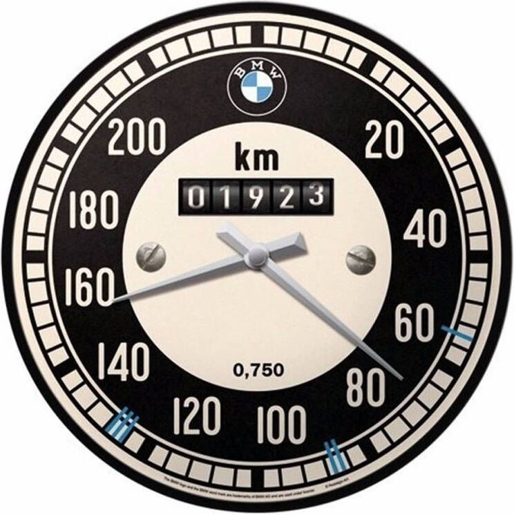 BMW wandklok tachymeter 31 cm Wandklokken