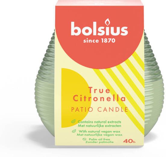 Bolsius Citronella Patiolight Groen