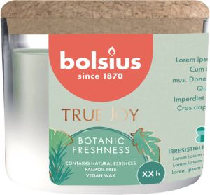 Bolsius Geurglas met kurk 66 83 True Joy Botanic Freshness