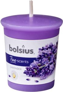 Bolsius Geurkaars True Scents Lavendel 4 5 Cm Wax Paars