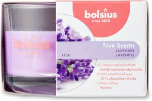 Bolsius Geurkaars True Scents Lavendel 8 Cm