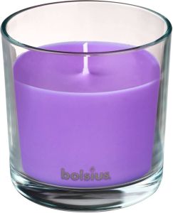 Bolsius Geurkaars True Scents Lavendel 9 7 Cm Glas wax Paars