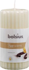 Bolsius Geurkaars True Scents Vanille 12 Cm Wax Wit